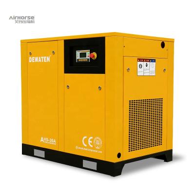 China Lubricated Quality Assured Industrial Screw Compressors 22KW 30HP Industrial Electric Gas Air Compressor Mini Industrial Air Compressor for sale