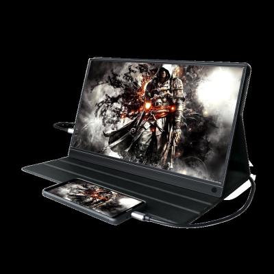 China Dual Screens Portable 13.3inch Gaming Monitor 144hz LED Gaming Monitor with Type-C USB for Laptop PC for sale