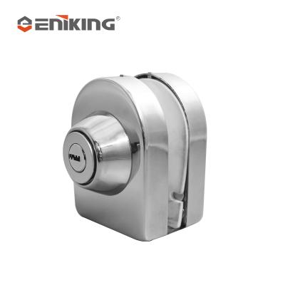 China Modern High Quality Stainless Steel Double Door Eniking Center Door Lock Frameless Sliding Glass Door Lock for sale