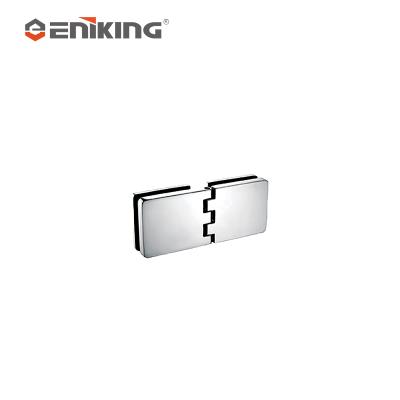 China Modern Bathroom Zinc Alloy Hardware Set Stainless Steel Glass Flange Small Glass Door Flange for sale