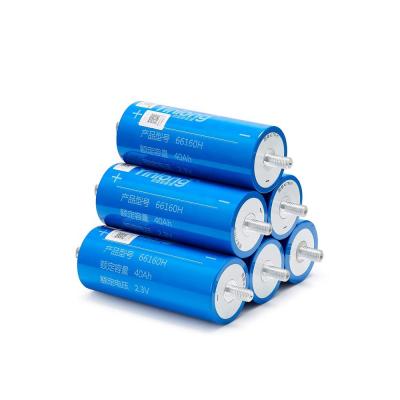 China Home appliances Yinlong lto batteries 40ah 2.3V 30Ah 35Ah lithium titanate battery LTO 66160H for sale