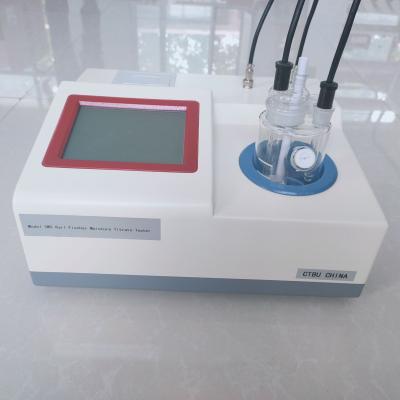 China Automatic Volumetric Karl Fischer Titrator Transformer Oil Karl Fischer Moisture Volumetric Titrator ST-2000A for sale