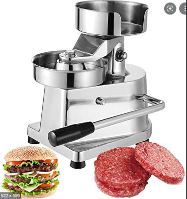 China Manual Type Easily Cleaned Burger Patties Maker Hamburger Patty Press Maker Machine Hamburger Patty Maker Machine for sale