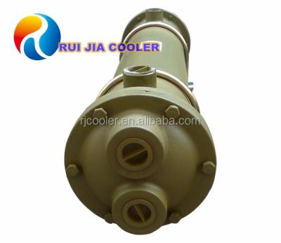 China Plastic Water Cooled Cooling Machinery Hydraulic Oil Cooler Heat Exchanger for sale