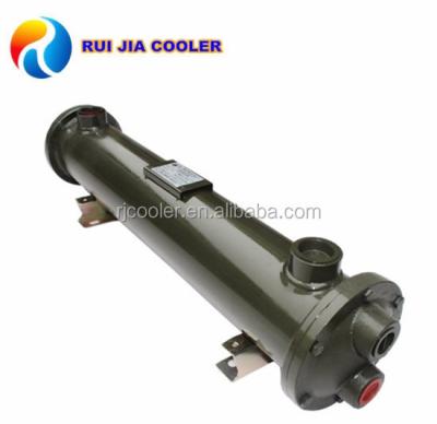 China Japan KAMUI Shell Tube Heat Exchanger FC Series Cooling Copper Tube Oil Cooler for sale