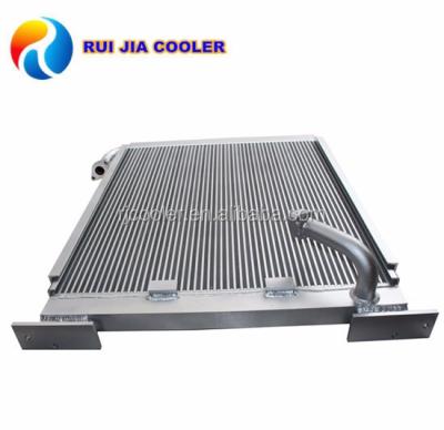 China PC220 PC220-6 Oil Cooler Cooling Radiator For Excavator Engine Cooler for sale