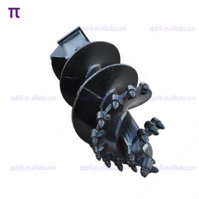 China Construction Works Augers Customized Auger And Rotary Augers Drilling Parts for sale