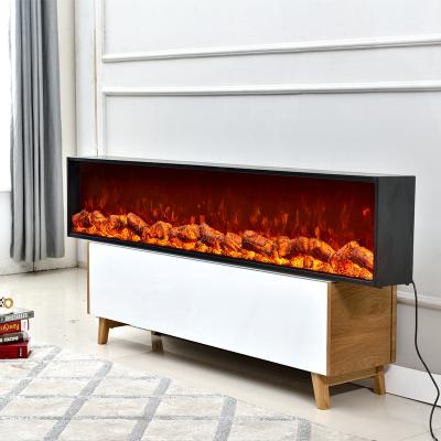 China Realistic Flames Built In 2000 Electric Fireplace Heater With Ce Rohs Approved - Buy 3d Decor Fireplace Insert 3d Decor Electric Heater, Electric for sale