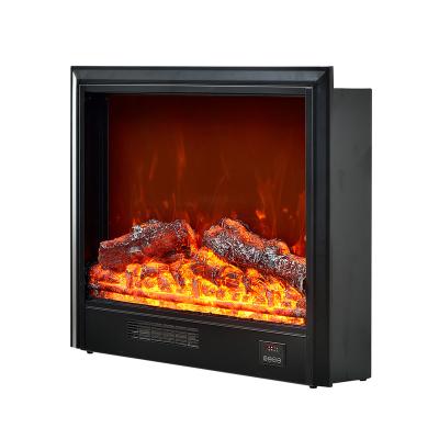 China Good Quality 220v Realistic Flames Electric Fireplace Insert With Ornament Remote Control Fireplace for sale