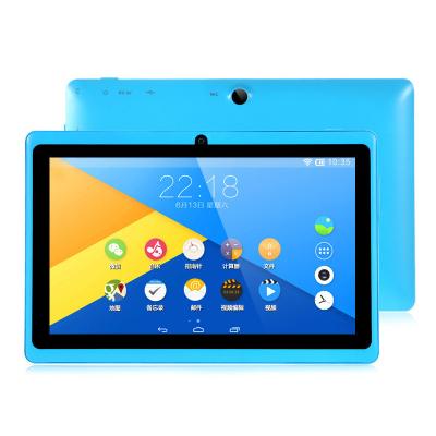 China Shockproof School Online Class Learning Game Allwinner A33 1+8GB Q88 Tablet 7 Inch Android 6.0 Tab For Kids Gifts Pink Green for sale