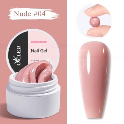 China Technology Pink Acrylic Non Stick Hand Building Gel Non Liquid and Easy to Extend Nails for sale