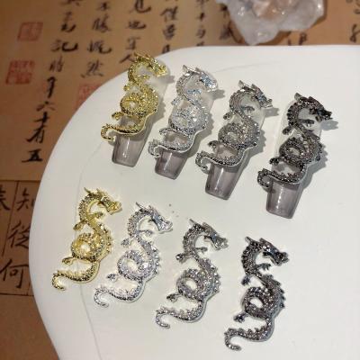 China Upgrade Your Nail Game with Our Fashionable Dragon Nail Charm in Multiple Colors for sale