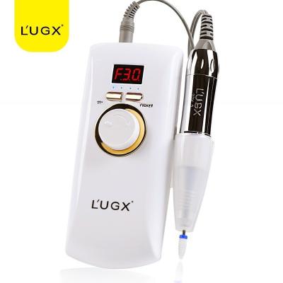 China L'UGX 30000 rpm portable cordless crazy electric nail drill for sale