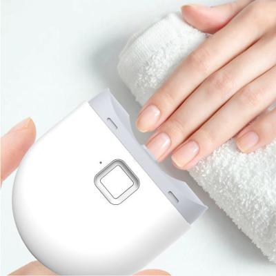 China Electric Rechargeable Toes Finger Nail File Manicure Cutter Automatic Adult Kid Infants Baby Nail Trimmer With Led Light for sale