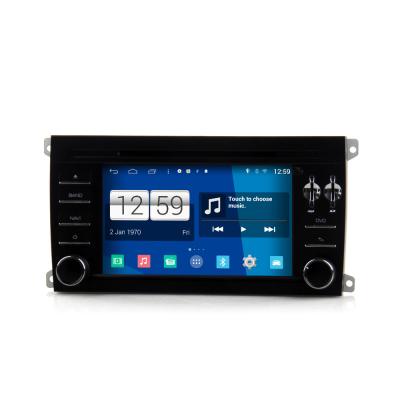 Chine Voiture androïde GPS de l'androïde 4.4.4 HD 1024*600 de lecteur DVD de voiture de Porsche Cayenne HD avec l'unité centrale de traitement de noyau de WiFi 4, lien de miroir à vendre