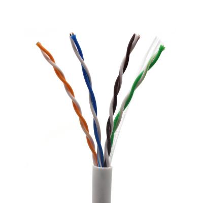 Chine 4 paires d'intérieur de Rj45 du câble Ethernet Cat5 du chat 5E de la catégorie 5E Utp du câble 1000ft de réseau à vendre