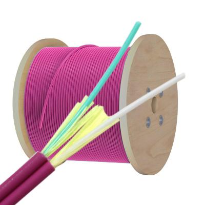 China Dúplex OM1 OM2 OM3 OM4 del cable de fribra óptica de LSZH OFNR 2.0m m 3.0m m en venta