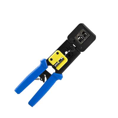 中国 RJ11/RJ12 レギュラーおよびエンドパススルー コネクタ用の RJ45 パススルー圧着工具ネットワーク電話ケーブル 販売のため