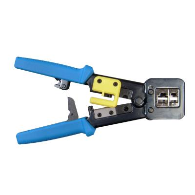 Chine Pinces de câble de réseau d'outil de cuir embouti, outils à sertir Rj45 pour des connecteurs de fonction émulation à vendre