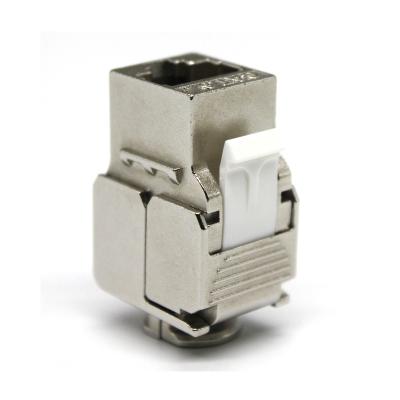 China Keystone Telekommunikation Utp RJ45 Cat6 Keystone Jack 180 Grad zu verkaufen