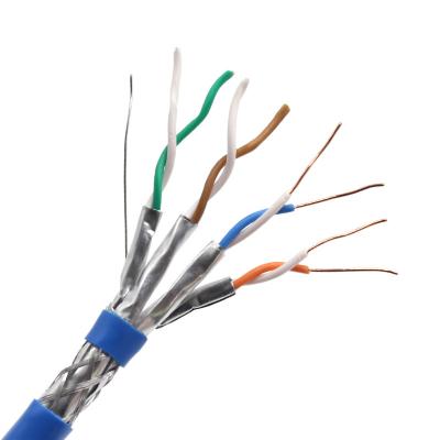 Cina Cable SFTP FTP UTP in rame Cat6 Cat7 Cat8 24 Awg Cable Ethernet Cat6 esterno in vendita