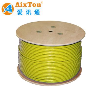 China 23awg Pure Copper UTP FTP SFTP Cat7 Ethernet Cable 100m 305m Roll For Indoor Outdoor for sale