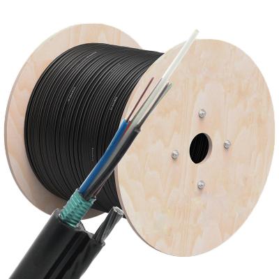 China Self Supporting Figure 8 Fiber Cable GYTC8S Armored 48 Core Optical Fiber Cable zu verkaufen