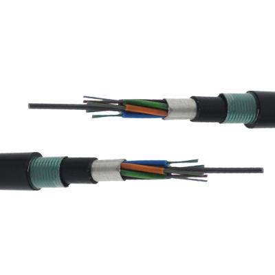 中国 Double Jacket Outdoor Armoured Cable GYTA/GYTS/ GYTA53 fiber optic cable 販売のため