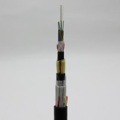 China Outdoor Fibre Optic Cable Single Jacket Double Jacket Triple Jacket Adss Telecommunication Cable Factory for sale