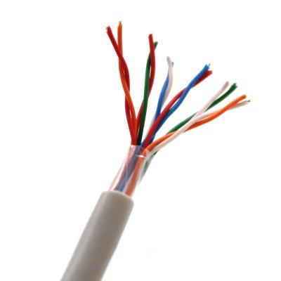 China Customized 0.5mm 12 Core Twisted Pair Copper Core Telephone Cable For Indoor Installation for sale