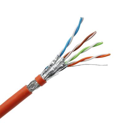 China China Lieferant SFTP CAT7 Kabel 1000FT RJ45 305m Netzwerkkabel geflochtenes Cat 7a Lan Kabel zu verkaufen