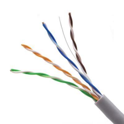 Китай Настраиваемый наружный UTP CCA 25awg cat5e 4 пары с 2 кабелями питания продается