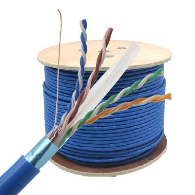 China Cat6 Cat7 Cat8 Twisted Pair Kabel UTP FTP SFTP Netzwerk Lan Kabel LSZH PE JACKET zu verkaufen