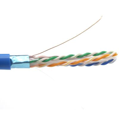 中国 1000ft CAT6 Cable Gel Filled Shielded FTP Indoor/Outdoor Direct Burial Network LAN Cable 販売のため