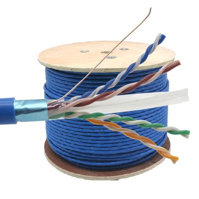 中国 Factory UTP Cat 6 Cable 23awg Copper CCA CAT6 Communication Cables 305m Box 1000ft 販売のため