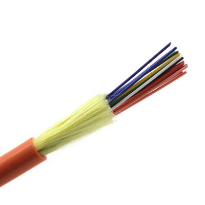 China GJFJV GJFJH GJFJU ftth internet indoor bundle cables price 6 12 24 core OM1 OM2 OM3 optical fiber cable for sale