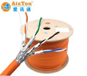 Κίνα OEM Ftp Stp Sftp Network Cat7 Lan Cable 1000ft 305m Roll 23awg With Box προς πώληση