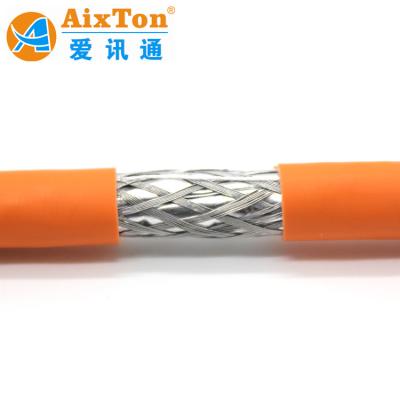 Κίνα Solid Copper Cat7 SFTP Ethernet Cable 500ft Blue PVC Sheathed SFTP LAN Communication Cable προς πώληση