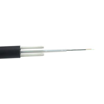 中国 SM Outdoor Optical Fiber Cable G652d 4 8 16 24 Core FTTH Fiber Optic Cable PE Outer Jacket 販売のため