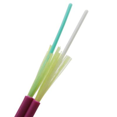 Cina 0.9mm 2 simplex dell'interno del cavo a fibre ottiche Om1 Om2 Om3 Om4 del centro in vendita