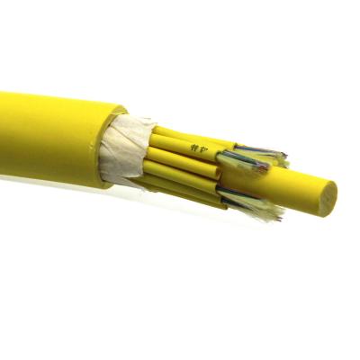 Chine Câble optique d'intérieur 48 de fibre d'évasion de GJBFJV fil de distribution de 96 144 noyaux à vendre