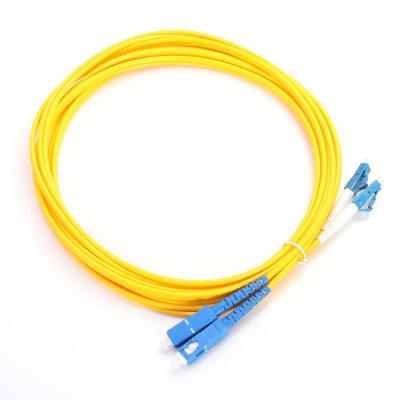 China OS1 G657A G652D Duplex Fiber Optic Patch Cord SC Upc LC Upc Singlemode for sale