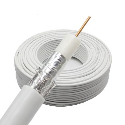 China Certificado de la FCC ROHS del CE de la UL del cable de señal de la televisión por cable coaxial de Rg11 RG59 RG6 en venta