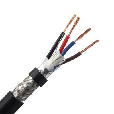 중국 Rs485 꼬인 RG59 RG6 동축 케이블 2 코어 3 코어 4 코어 20AWG 22AWG 18AWG 판매용