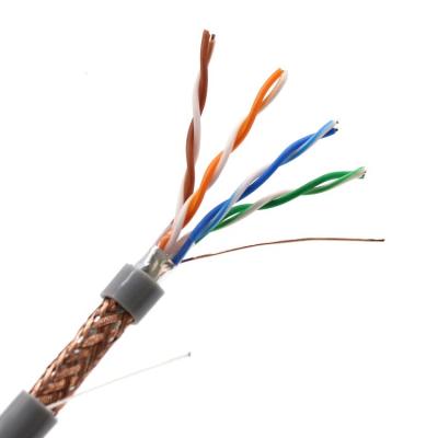 중국 24AWG 네트워크 CAT5E 이더넷 케이블 4pr PVC 4 쌍 0.5mm CU CCA 판매용