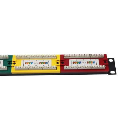 China Portschalttafel Cat5 Cat6 Utp RJ45 des netz-6 Port- 12 Port- 24 Port-48 zu verkaufen