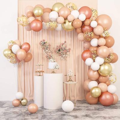 China Decoration; promotion ; advertising pearl white confetti navy blue and gold balloons etc. and Metallic Gold Chrome Wedding and Party Celebration Graduation Birthday for sale