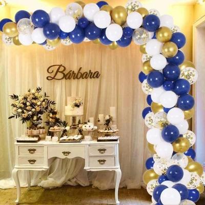 China Custom Balloon Arch Qualatex Balloon Set Happy Birthday Balloon Garland Arch Shape Kit Decoration Hot Sale for sale