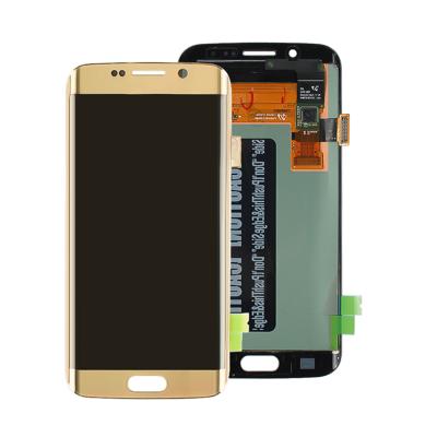 China LCD Display Touch Screen Digitizer Replacement For Samsung S6 Edge LCD Screen 5.1 inch for sale