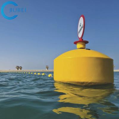 China Boyas amarillas del marcador en marcadores de la navegación de Marine Navigation Beacon Buoy Marine del agua en venta